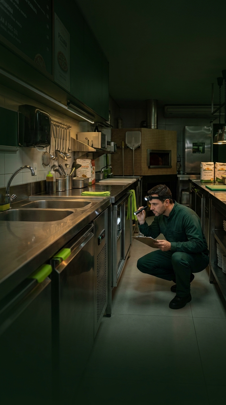 Técnico Safe Insect pronto para dedetização